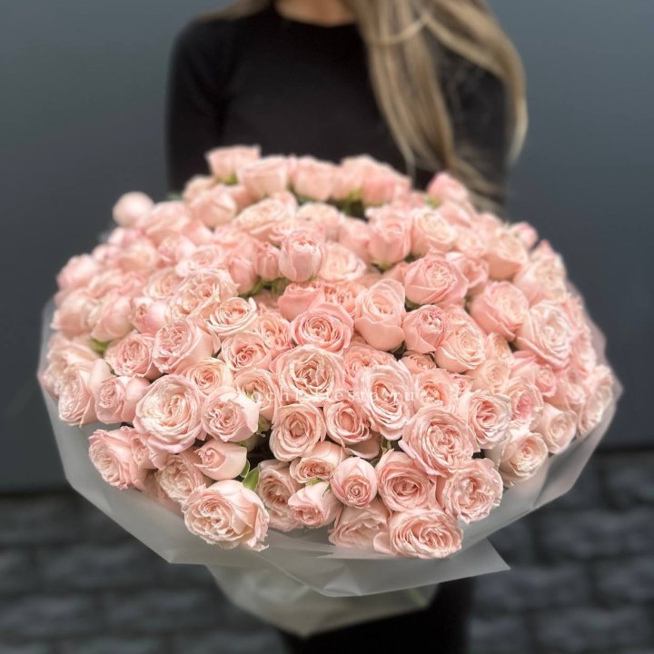 51 кустовая роза Бомбастик в Ставрополи