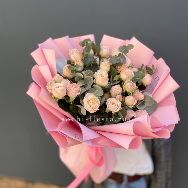 Букет пионовидных роз Cute Love в Ставрополи