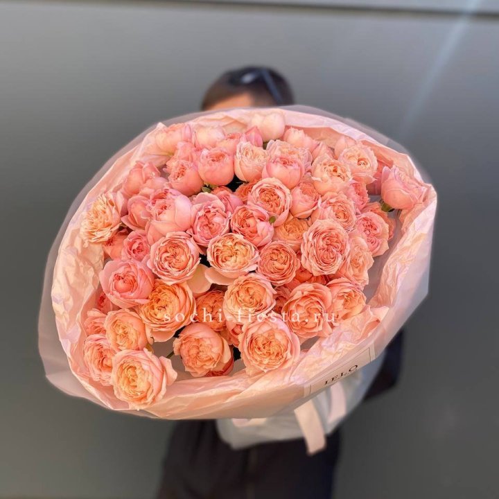 Букет из 21 пионовидной розы Джульетта в Ставрополи