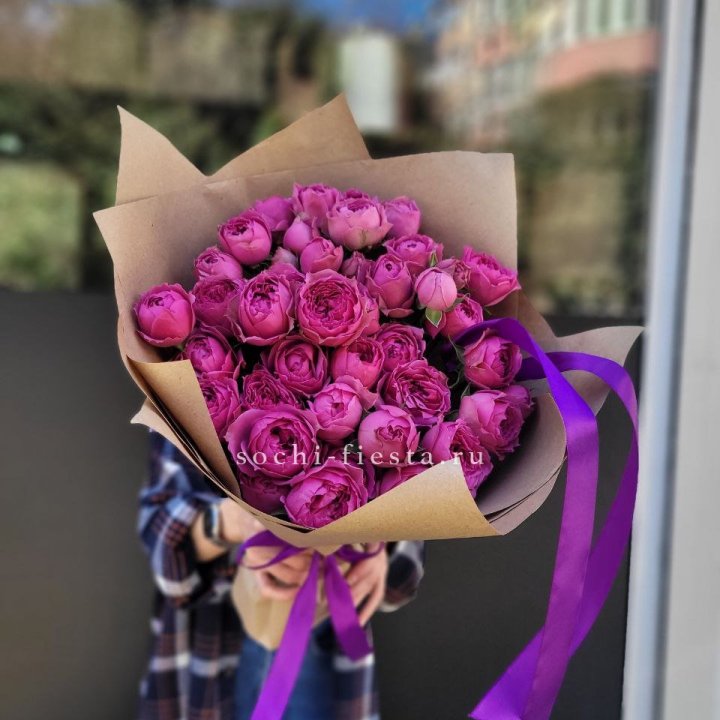 Букет с Мисти бабблс  в Ставрополи