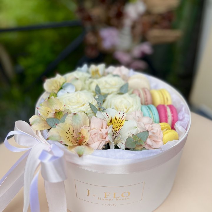Цветочный бокс "Ника" в Ставрополи