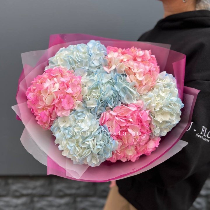 Букет гортензий "Тоника №2" в Ставрополи
