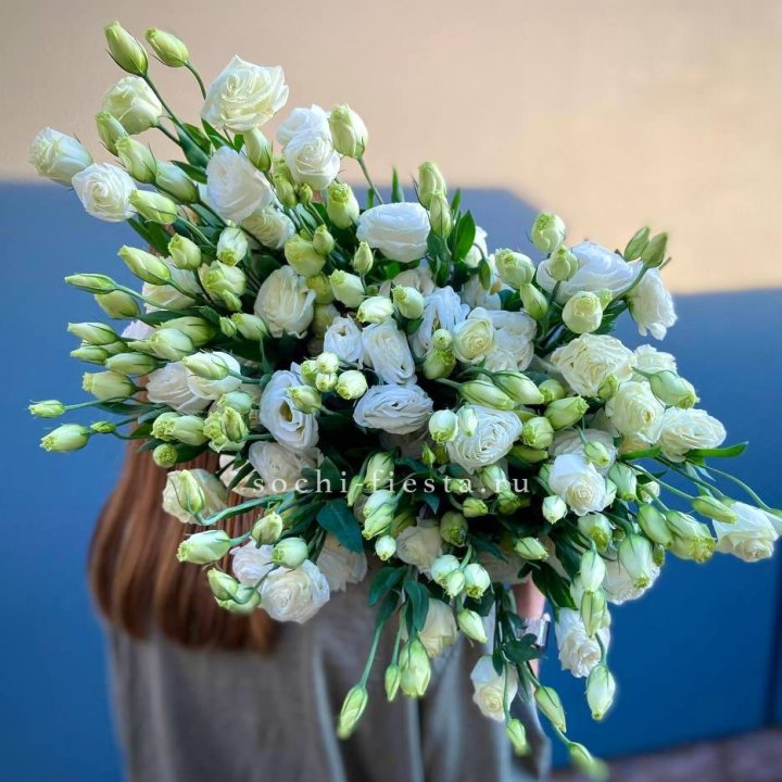 Охапка эустомы в Ставрополи