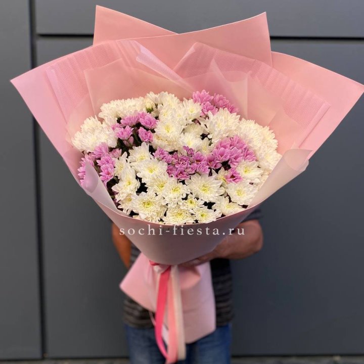  Букет хризантем- гигант  в Ставрополи