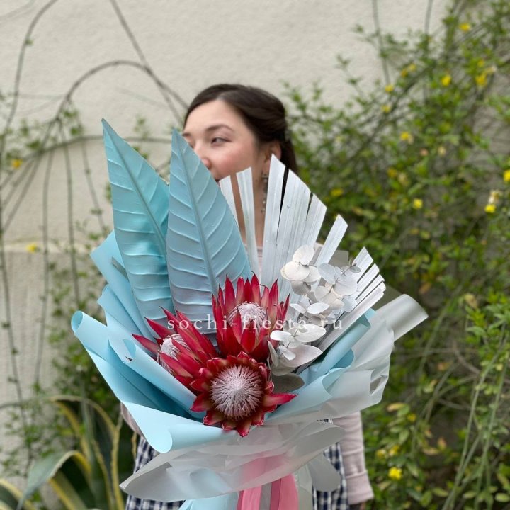 Букет из протеи "Клеопатра-2" в Ставрополи