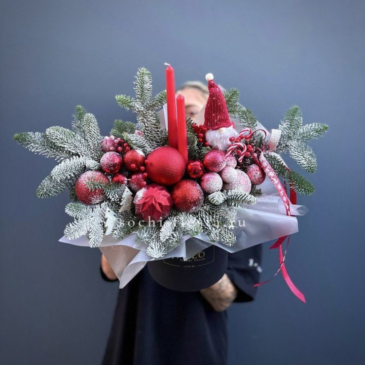 Композиция "Мери крисмас ред" в Ставрополи