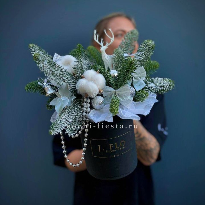 Композиция "Мери крисмас" в Ставрополи