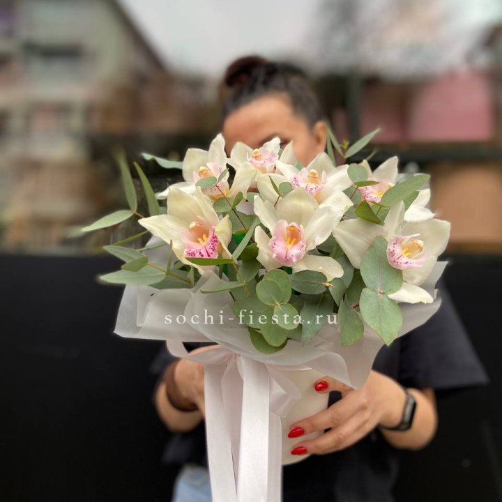 Бокс с орхидеями в Ставрополи