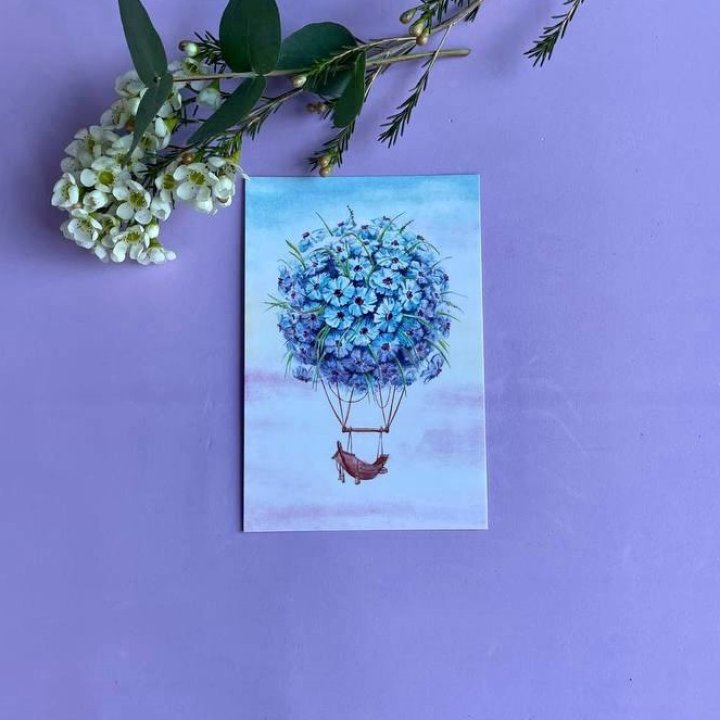 Открытка к букету "Флоростат" в Ставрополи