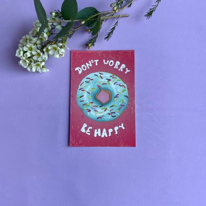 Открытка к букету "Не волнуйся..." в Ставрополи