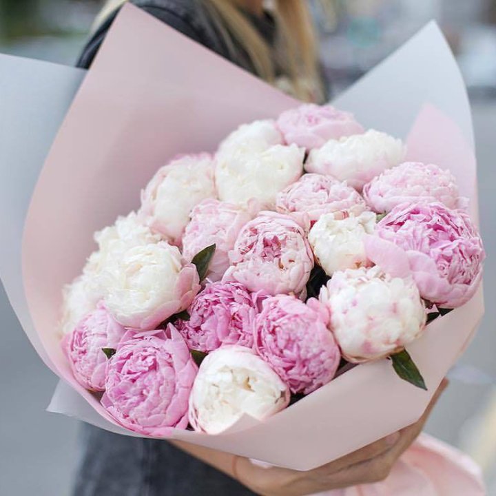 Букет пионов "Бутоника" в Ставрополи