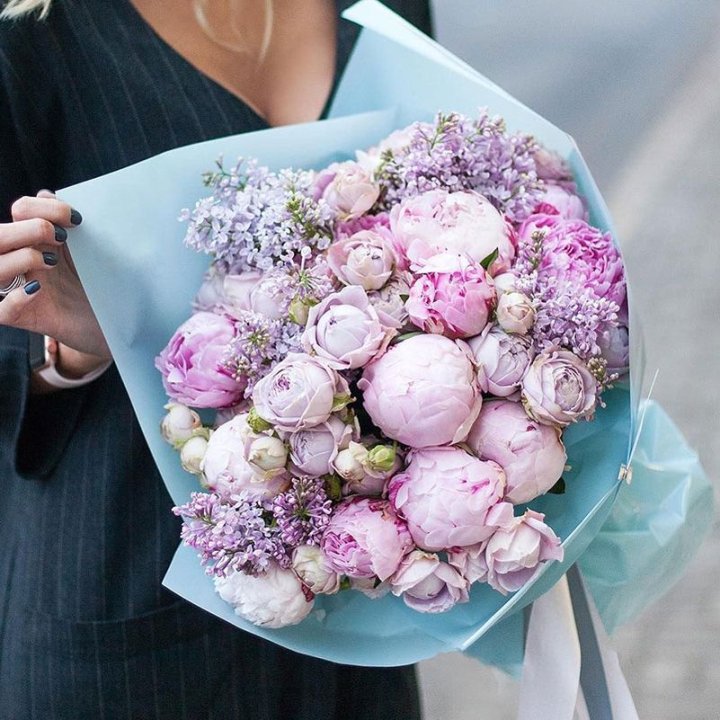 Букет "Блю логан" в Ставрополи