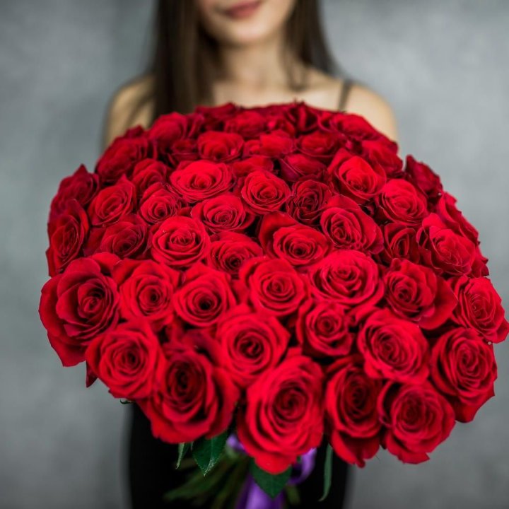 51 красная роза в Ставрополи
