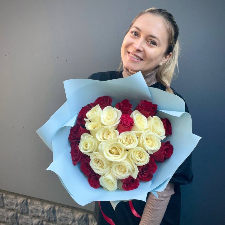 27 роз "Сердце" в Ставрополи