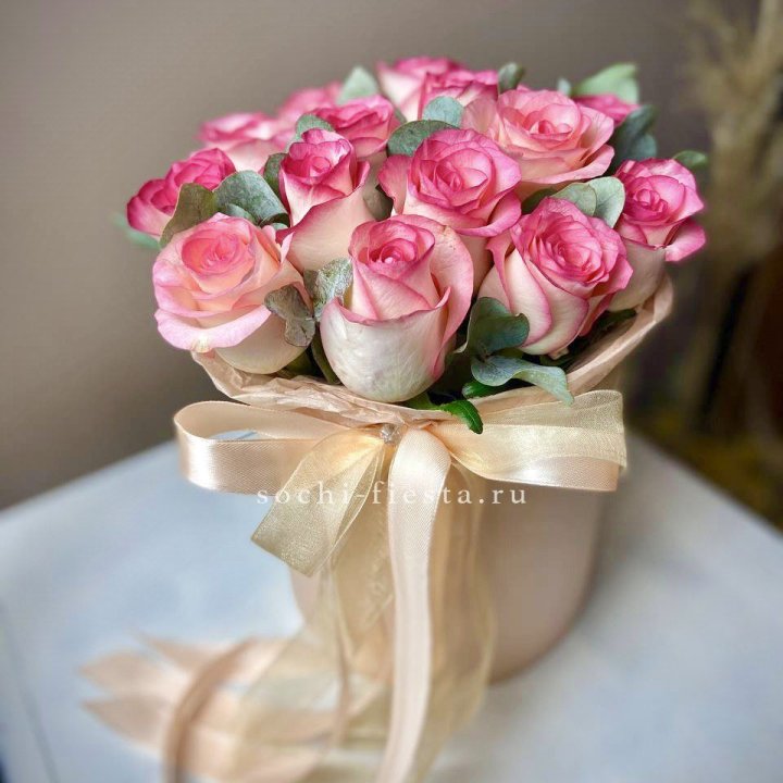 19 Роз Джумилия в коробке в Ставрополи