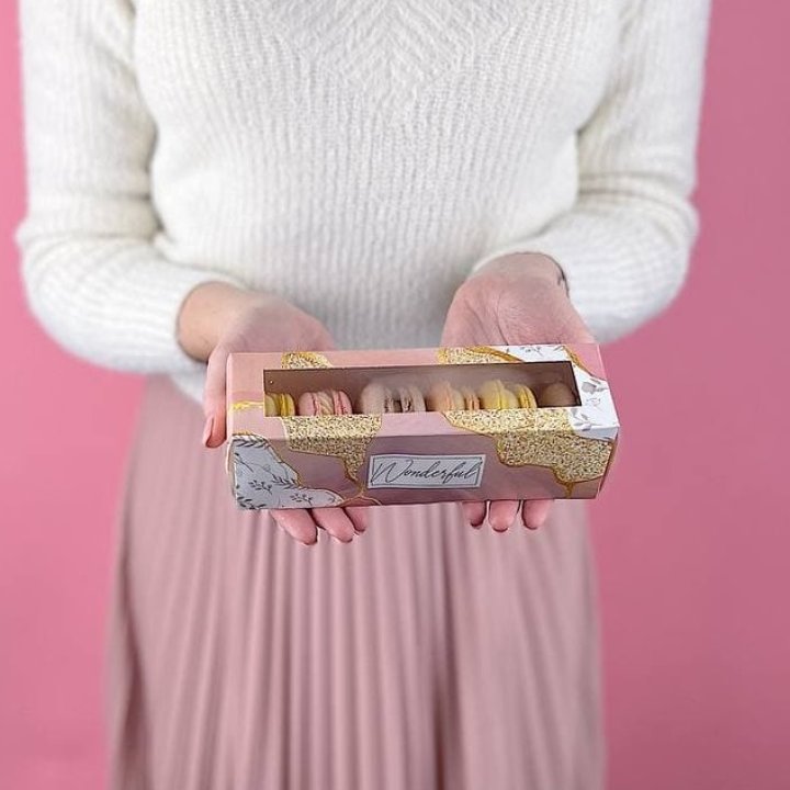 Коробка макаронс 5 шт. в Ставрополи