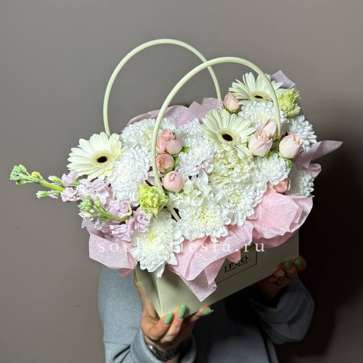 Сумочка "Белый рассвет" в Ставрополи