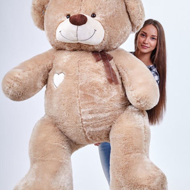 Бурый плюшевый мишка большой в Ставрополи