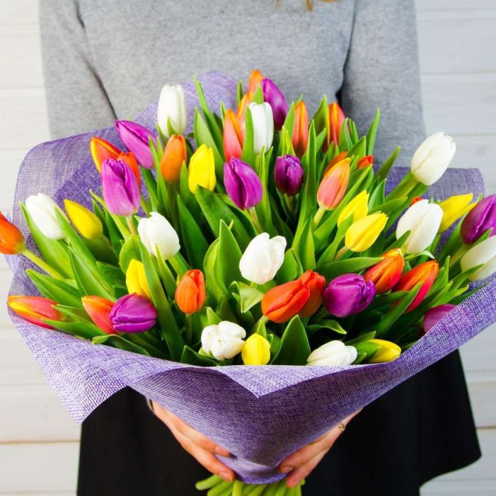 51 тюльпан "Рандом" №2 в Ставрополи